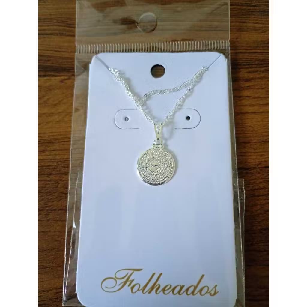 Colar Feminino Delicado Folheado a Ouro 18K e Prata 925