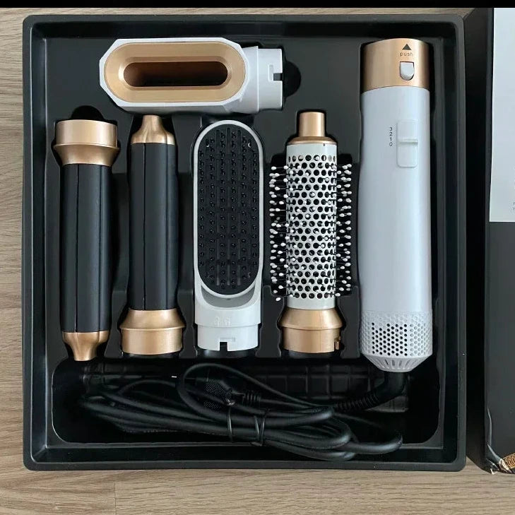 Escova Modeladora e Secadora Multifuncional 5 em 1 - Glamour AirStyler