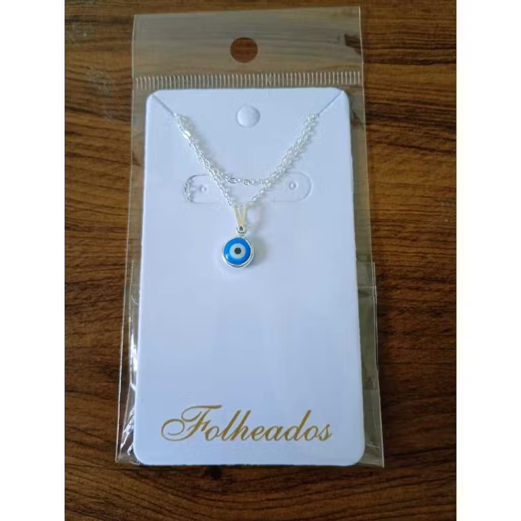 Colar Feminino Delicado Folheado a Ouro 18K e Prata 925